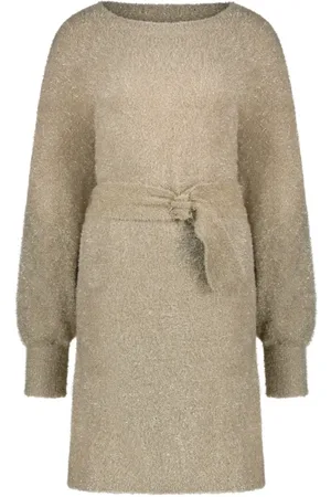 Fabienne Chapot Dames, Jurken, Geel, Maat: M Nylon