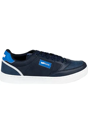 GAS Heren, Schoenen, Blauw, Maat: 42 EU Leer