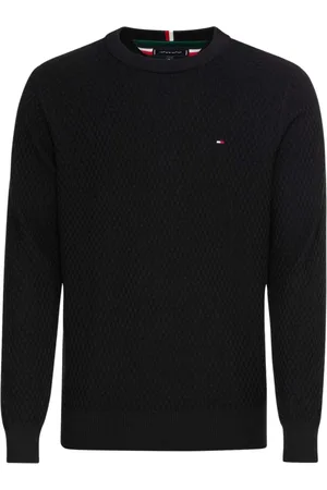 Tommy Hilfiger Heren, Sweatshirts & Hoodies, Zwart, Maat: 2XL Katoen