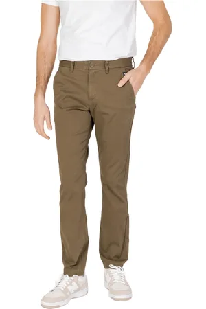 Tommy Hilfiger Heren, Broeken, Groen, Maat: W36 L32 Katoen