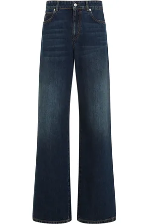 Alexander McQueen Dames, Jeans, Blauw, Maat: W27 Katoen