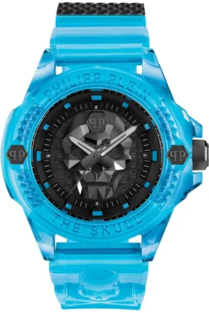Philipp Plein Heren, Accessoires, Blauw, Maat: ONE Size