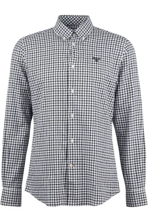 Barbour Heren, Overhemden, Bruin, Maat: 3XL Katoen