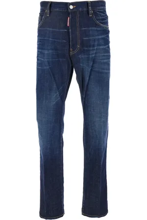 Dsquared2 Heren, Jeans, Blauw, Maat: XS Denim