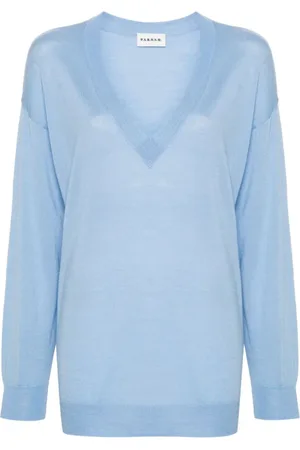 P.A.R.O.S.H. Dames, Truien, Blauw, Maat: S