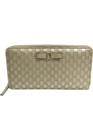 Gucci Heren, Pre-owned, Geel, Maat: ONE Size Leer