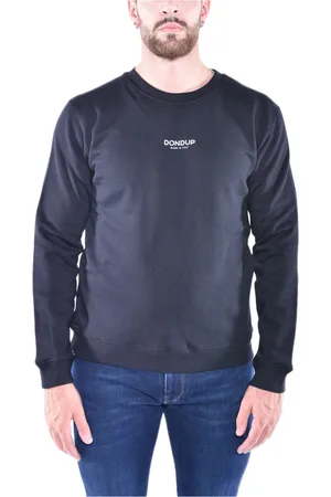 Dondup Heren, Sweatshirts & Hoodies, Zwart, Maat: XL Katoen
