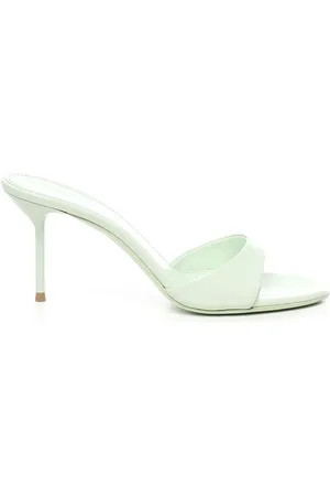 PARIS TEXAS Dames, Schoenen, Groen, Maat: 36 EU Leer