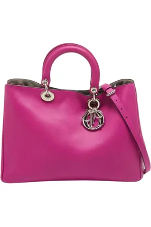 Dior Dames, Pre-owned, Roze, Maat: ONE Size Leer