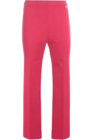 Twin-Set Dames, Broeken, Rood, Maat: S Viscose