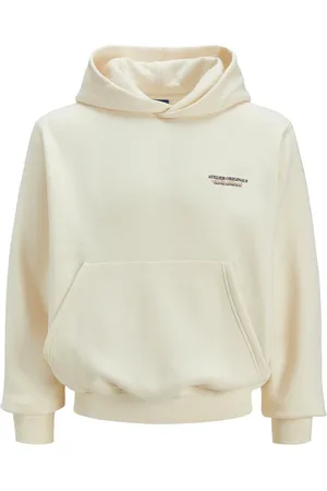 JACK & JONES Heren, Sweatshirts & Hoodies, Wit, Maat: L