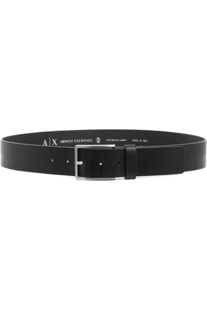 Armani Exchange Heren, Accessoires, Zwart, Maat: 90 CM Leer