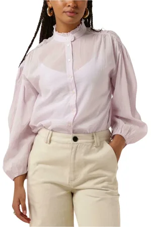 Antik Batik Dames, Blouses & Shirts, Paars, Maat: M