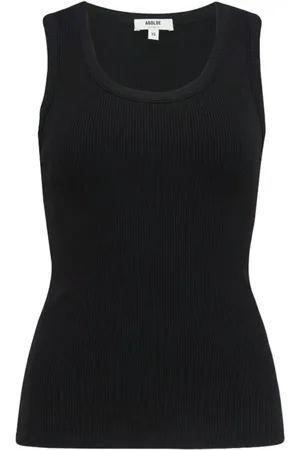 AGOLDE Dames, Tops, Zwart, Maat: XS