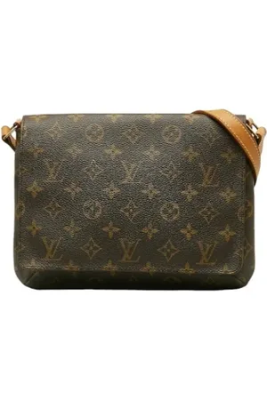 LOUIS VUITTON Dames, Pre-owned, Bruin, Maat: ONE Size Leer