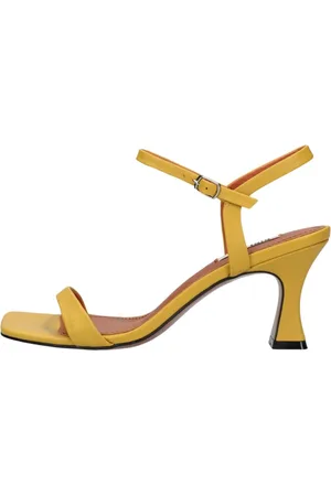 Bibi Lou Dames, Schoenen, Geel, Maat: 37 EU Leer