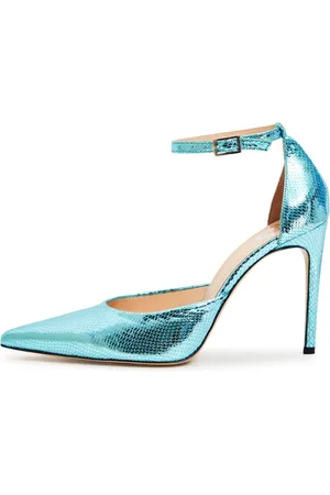 CESARE GASPARI Dames, Schoenen, Blauw, Maat: 40 EU