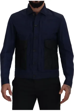 Dsquared2 Heren, Overhemden, Blauw, Maat: M Katoen