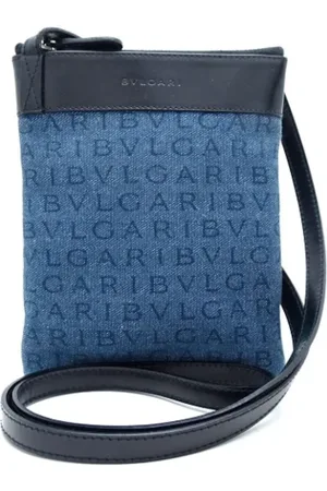 Bvlgari Dames, Pre-owned, Blauw, Maat: ONE Size Leer