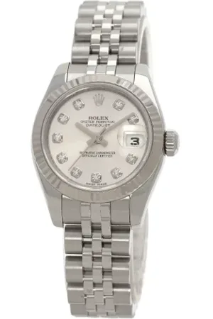 Rolex Dames, Pre-owned, Wit, Maat: ONE Size