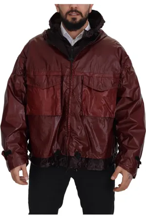 Dolce & Gabbana Heren, Jassen, Rood, Maat: L Katoen
