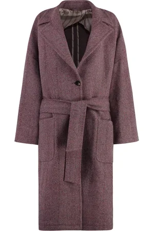 Etro Dames, Mantels, Rood, Maat: M Wol
