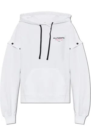 AllSaints Dames, Sweatshirts & Hoodies, Wit, Maat: L Katoen