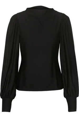 Gestuz Dames, Blouses & Shirts, Zwart, Maat: XS Viscose