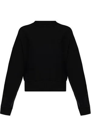 AllSaints Dames, Sweatshirts & Hoodies, Zwart, Maat: L Katoen