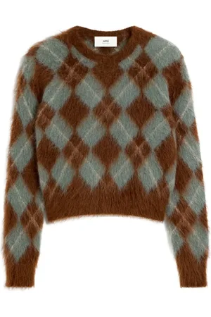 Ami Heren, Truien, Veelkleurig, Maat: XS Wol