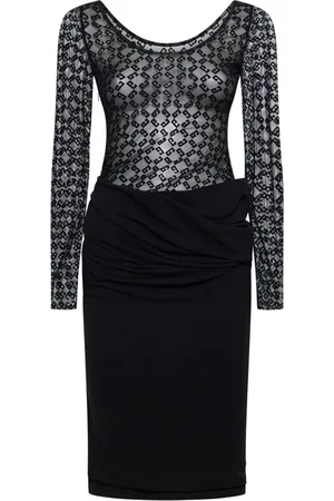 Givenchy Dames, Jurken, Zwart, Maat: XS Viscose
