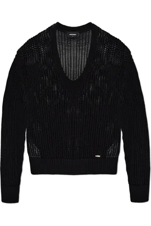 Dsquared2 Heren, Truien, Zwart, Maat: 2XL Katoen