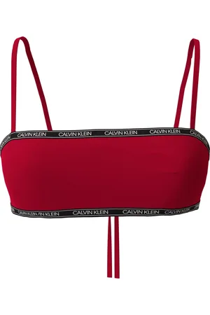 Calvin Klein Dames, Badkleding, Rood, Maat: S Polyamide
