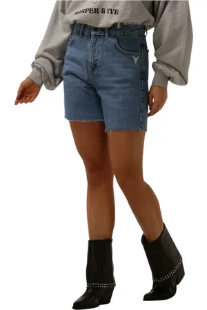 Alix the label Dames, Korte broeken, Blauw, Maat: XS