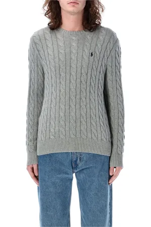 Ralph Lauren Heren, Truien, Grijs, Maat: XL Katoen