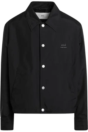 Ami Heren, Jassen, Zwart, Maat: L Nylon