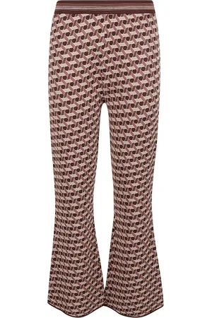 Diane von Furstenberg Dames, Broeken, Veelkleurig, Maat: M Viscose
