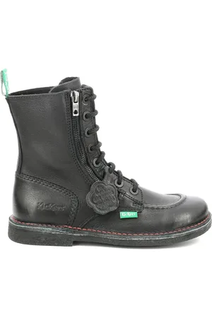 Kickers Dames, Schoenen, Zwart, Maat: 37 EU Leer