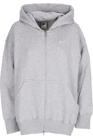 Nike Dames, Sweatshirts & Hoodies, Grijs, Maat: S Fleece
