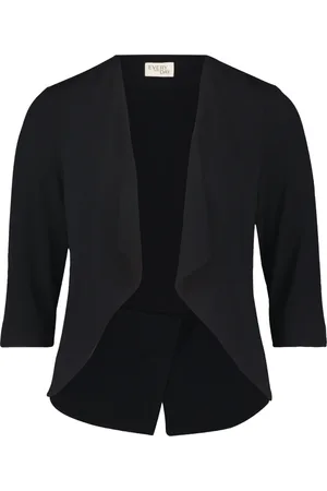 Vera Mont Dames, Jassen, Zwart, Maat: XL Jersey