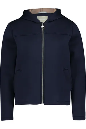 AMBER & JUNE Dames, Sweatshirts & Hoodies, Blauw, Maat: S Jersey