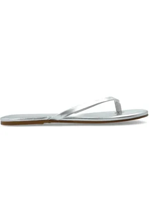 Melissa Odabash Dames, Schoenen, Grijs, Maat: 36 EU Leer