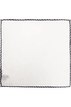 ELEVENTY Heren, Accessoires, Wit, Maat: ONE Size Linnen