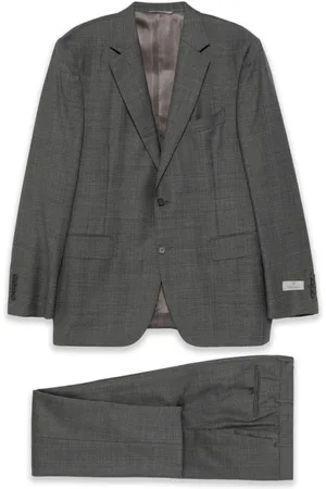 CANALI Heren, Pakken, Grijs, Maat: 3XL