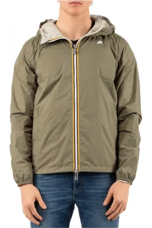 K-Way Heren, Jassen, Groen, Maat: 2XL