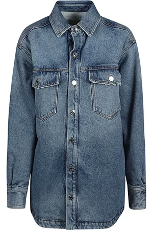 Armarium Dames, Blouses & Shirts, Blauw, Maat: S Denim
