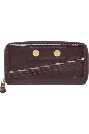 Alexander McQueen Dames, Pre-owned, Paars, Maat: ONE Size Leer