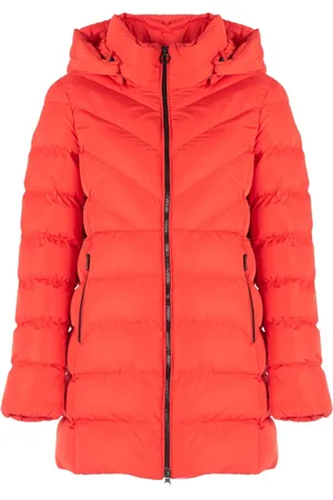 Geox Dames, Jassen, Rood, Maat: S Poliester