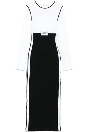 Jean Paul Gaultier Dames, Jurken, Zwart, Maat: L