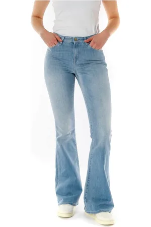 Denham Dames, Jeans, Blauw, Maat: W27 L34 Denim